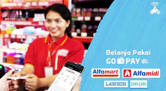 Cara Belanja di Alfamart Pakai Gopay