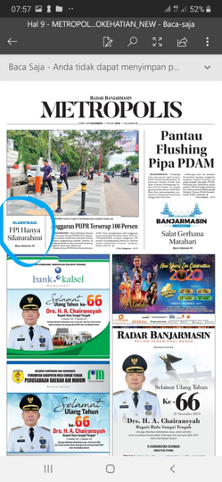 Bukan Sweeping, FPI Hanya Silaturahmi