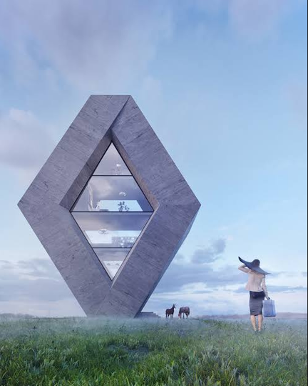 4 Rumah Yang Menyerupai Logo Perusahaan Terkenal!