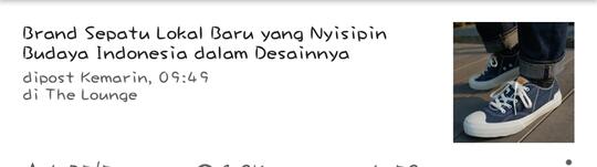 Simpang Siur Drama Sepatu Lokal dengan Budaya Mirip Ini Itu bikin Bosen