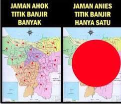 Anies Jadi Trending Topik, Ramai Ucapan Terima Kasih Soal Banjir