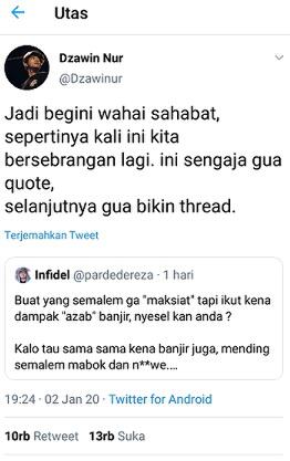 COKI VS DZAWIN