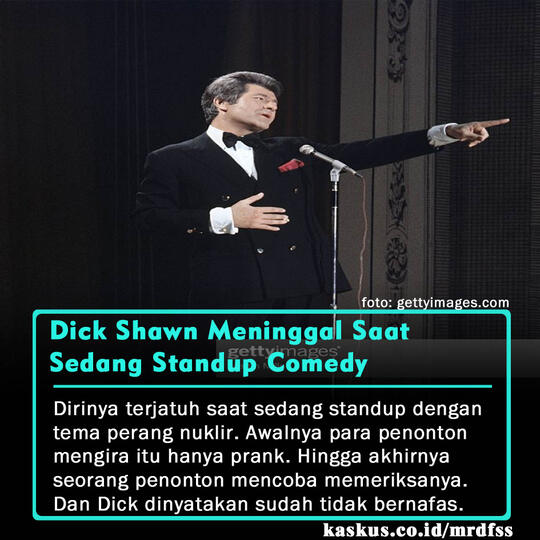 5 Orang Yang Meninggal Di Atas Panggung Dan Dikira Bagian Dari Pertunjukkan