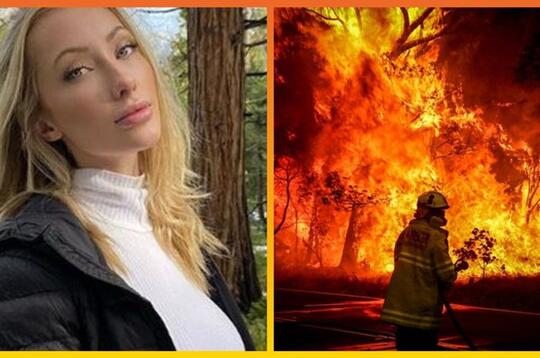 Model Cantik Ini Jual Foto Bugil Demi Donasi untuk Kebakaran Hutan Australia