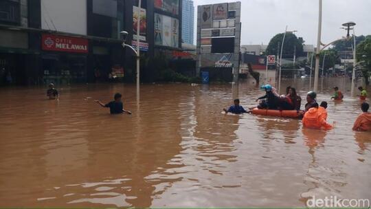 Fakta-fakta Banjir Kemang 1-2 Januari 2020