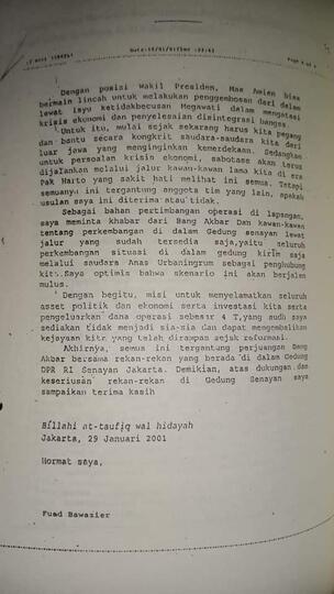 Bukti Skenario Penggulingan Gus Dur
