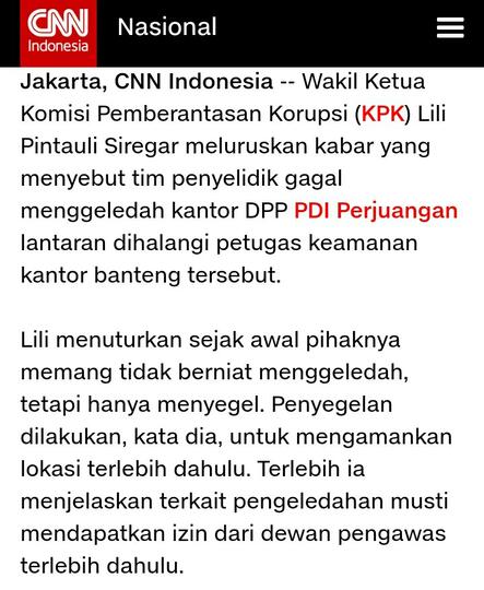 ICW: UU KPK Baru Memperlambat Kerja KPK, Jokowi Jangan Buang Badan