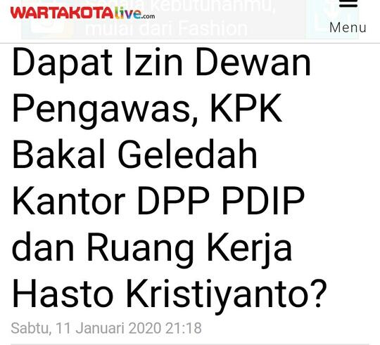 ICW: UU KPK Baru Memperlambat Kerja KPK, Jokowi Jangan Buang Badan