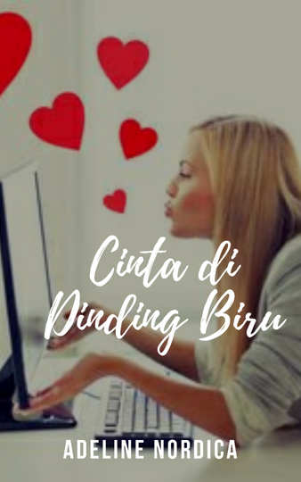 Cinta di Dinding Biru