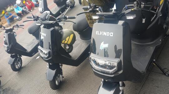 Baru Rilis Kemarin, Motor Listrik "Elvindo" Buatan Indonesia Siap Saingi GESITS