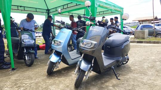 Baru Rilis Kemarin, Motor Listrik "Elvindo" Buatan Indonesia Siap Saingi GESITS