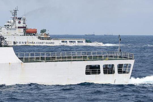 Ketegasan TNI AL Usir Kapal Coast Guard China di Laut Natuna