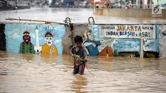 Banjir Jakarta, sudah ada sejak jaman Tarumanegara