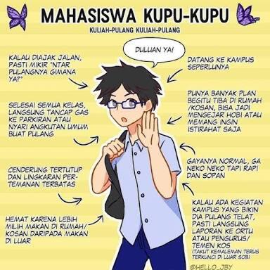 Beberapa Tipe Mahasiswa di Kampus, Kamu Tipe yang Mana?