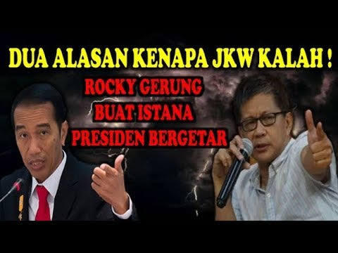 Rocky Gerung Prediksi Jokowi Tak Sampai 2024, Ini Alasannya