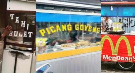 Tulisan-tulisan Kocak di Gerobak Ini Dijamin Bikin GanSis Bingung, Ketawa Dan Kesel