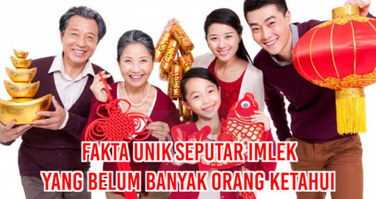 Ini Beberapa Fakta Menarik Seputar Imlek yang Wajib Kamu Ketahui