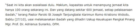 Gereja Miliki IMB, FUIB: Jangan Dibangun, Itu Aja!