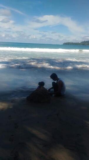 Pesona Pantai Undi, Distrik Masni, Manokwari, Papua Barat