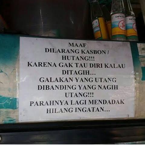 Zaman Edan, Ditagih Hutang Malah Ngamuk