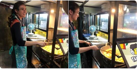 Lulusan S2, Cantik Ehh Jadi Penjual Tahu Crispy Kerenkan !!