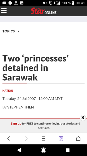 Heboh, 2 Putri Sunda Empire Ditahan 13 Tahun di Imigrasi Malaysia