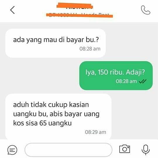 10 Chat Kocak Driver Ojol dengan Penumpang, Bikin Ngakak
