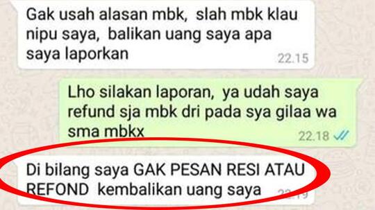 Kumpulan Chat Para Ngeyelers Tingkat Dewa, Bikin Gila! Pernah Bertemu Orang Ngeyel?