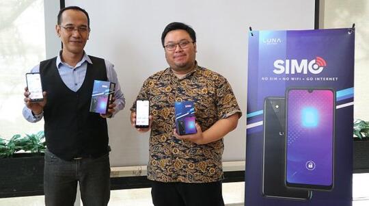 Luna Simo: Bisa Internetan Tanpa Kartu SIM
