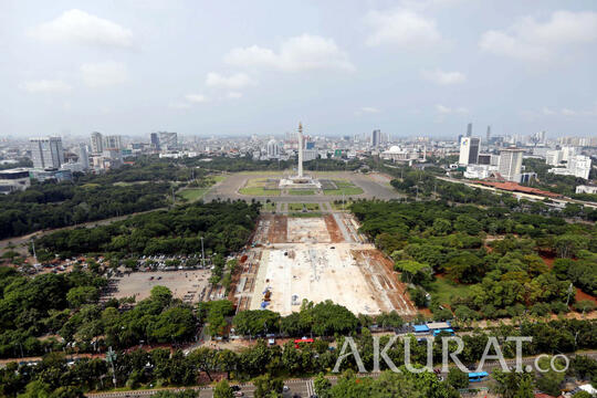 Pohon Mahoni Ditebang di Monas Diduga Diperjualbelikan, Kadis Kehutanan Bungkam