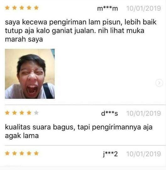 12 Ulasan Online Shop Paling Kocak yang Bikin Ketawa, Foto-fotonya Ngakak Banget
