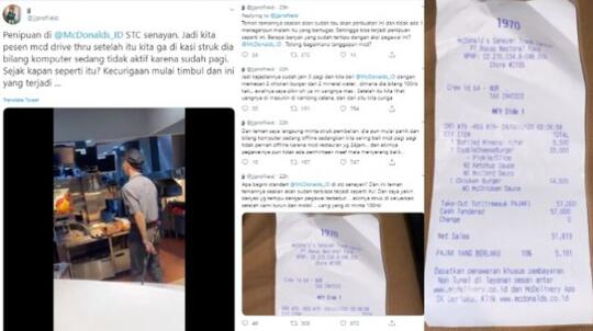 Viral Penipuan Oknum Pegawai Resto Cepat Saji, Kantongi Uang Pelanggan