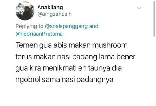 Cuitan Kocak Tentang Magic Mushroom, Jamur Setara Narkotika.