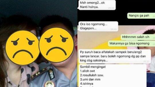 Viral, Polisi Ini Terciduk Selingkuh!Disidak Oleh Mertua Yang Jabatannya Wakapolda.
