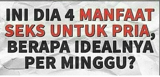 Manfaat Seks Bagi Anda Dan Apa Saja Yang Wanita Wajib Tau