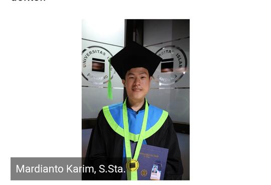 Mahasiswa Non Muslim Raih IPK Tertinggi di Unisba