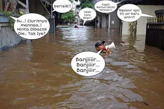 DKI Rilis Peringatan Hujan Lebat dan Siaga Banjir Hari Ini
