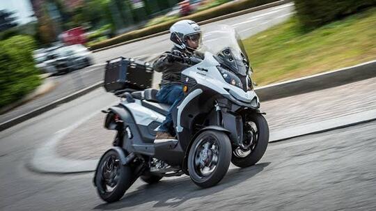 Kenalan Sama Qooder, Motor Matik Empat Roda Pertama di Indonesia