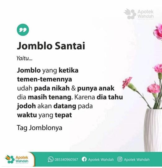 Jomlo Dihari Minggu Ini