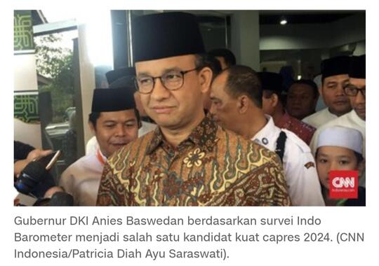 PSI Ajak Masyarakat Jegal Anies Maju Pilpres 2024