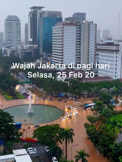 Pemerintah Pusat Turun Tangan Atasi Banjir Jakarta