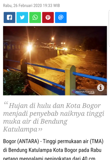 Waspada, Malam Ini Hingga Dini Hari Nanti Jakarta Diguyur Hujan Lebat Lagi