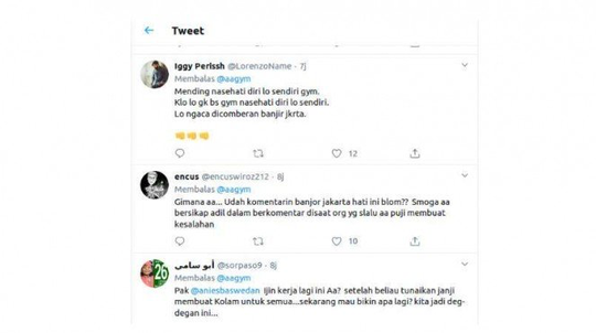 Fenomena Aneh, Aa Gym Selalu Diolok-olok saat Jakarta Banjir