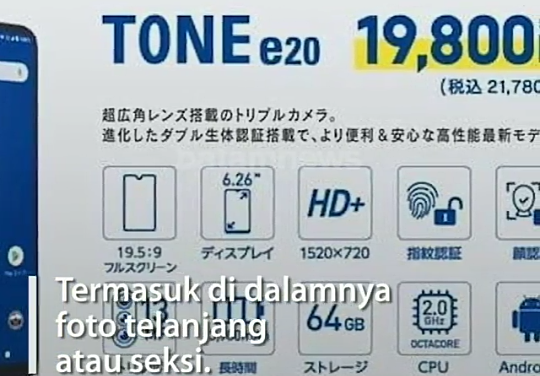 Viral Smartphone Unik, Dilengkapi Protection Anti Foto Telanjang! Mulustrasi Punah?