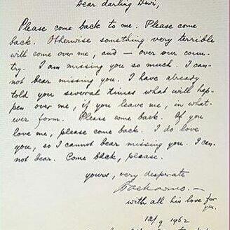 Surat-Surat Cinta Bung karno Yang Romantis Abis, Awas Meleleh!!!
