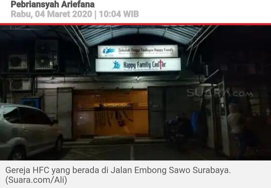 17 Tahun Cabuli Anak, Gereja Tarik Aset Pendeta HL di Surabaya