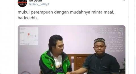 Driver Ojol yang Pukul Pegawai Minimarket Minta Maaf, Warganet: Enak Bener