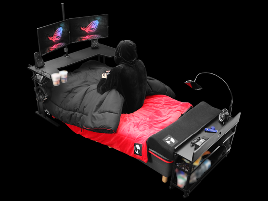 Gaming Desk terlalu Mainstream, kini ada Tempat Tidur Gaming