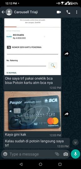 Hati Hati Penipuan Dengan Registrasi Oneklik Bca Gopay Kaskus