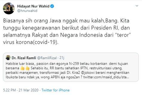 Hidayat Nur Wahid Bilang 'Orang Jawa Tak Mau Kalah', Warganet: Rasis